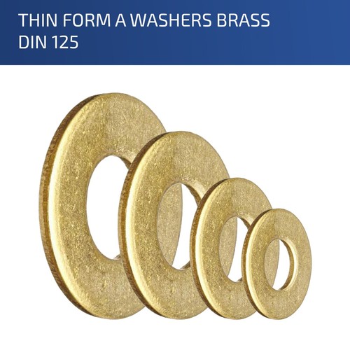 Form washers flat solid - washers,