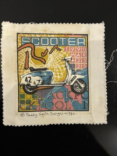 Scooter rally patch - scooter,