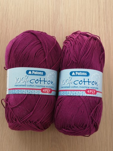 Patons 100 mercerised - 100%, cotton