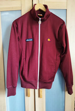Ellesse Tracksuit Top Burgundy