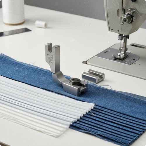 Sewing machine foot pleating - sewing,