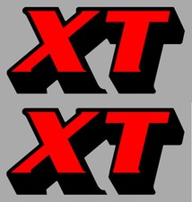 2 x STICKERS FOR YAMAHA XT STICKERS MOTORCYCLE BIKER ENDURO TRAIL - XA009