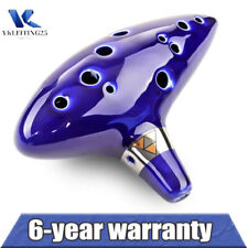 12 Hole Ocarina Ceramic Alto C