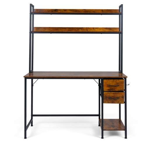 Drawers computer desk with - desk,