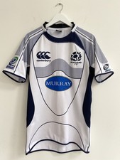 Scotland Rugby 7’s Match Worn Away jersey 2007 - 2008 Vernon # 12 Size XL