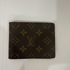 Louis Vuitton Men’s Bifold Wallet Monogram Pattern 100% Authentic