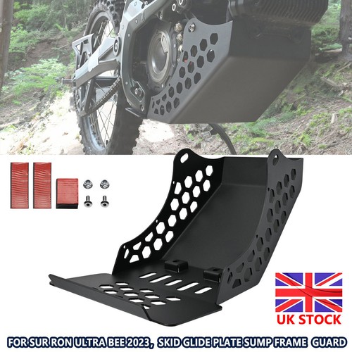 New front skid glide - front, plate
