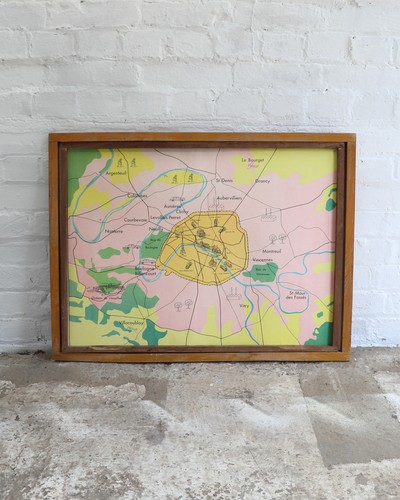 Vintage double sided french - double,