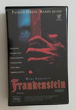 Frankenstein [VHS] Roadshow Ex-Rental Horror Big Box Video Tape 1992 TV Movie