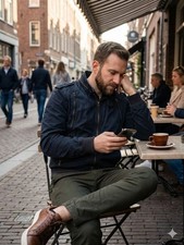 Zara Youth Man Mens Navy Blue