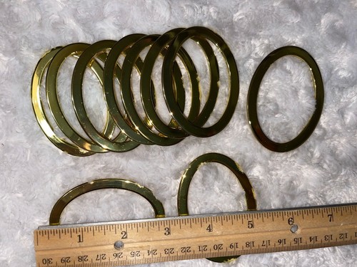 Lot smooth gold - 10,