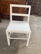 Vintage White Painted Wooden