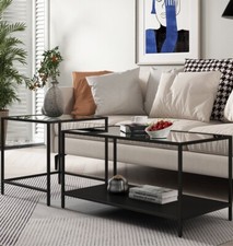 Nesting Coffee Table, Black