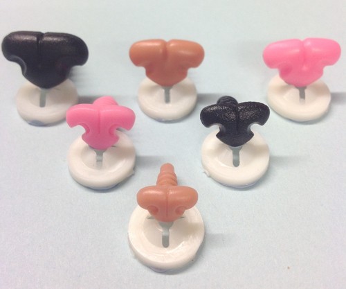 Cat noses plastic backs nose - noses,