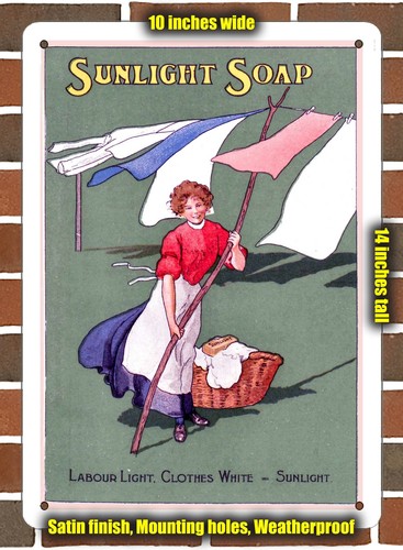 Metal sign 1904 sunlight - -,