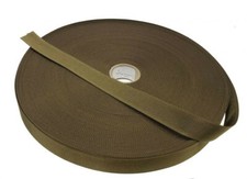 Coyote Brown 25mm / 1" Webbing - UK Woven - Military Specification - UK Made