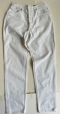 Vintage ladies Levis 901 white