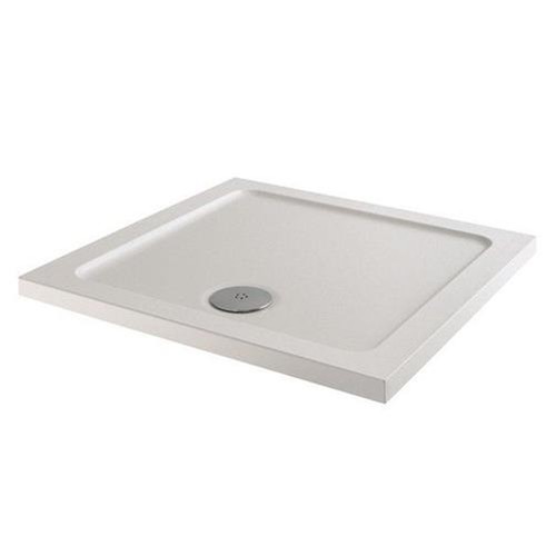 Modern square shower tray - modern,