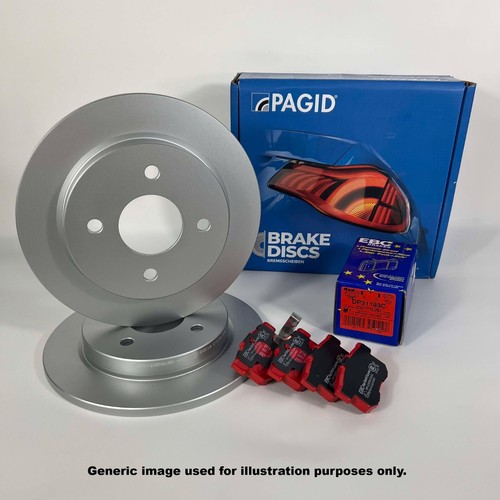 Rear pagid brake discs - pagid, &