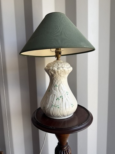 Belleek shamrock design table - belleek,
