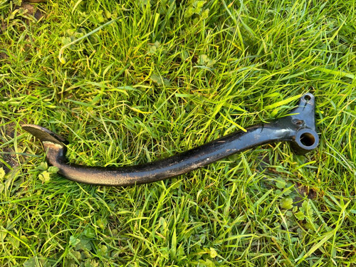 Vintage motorcycle rear brake