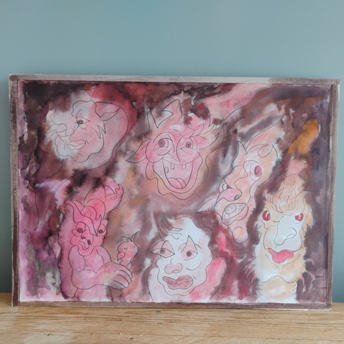 Original portrait painting - portrait,
