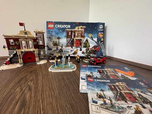 Lego winter village fire - winter,