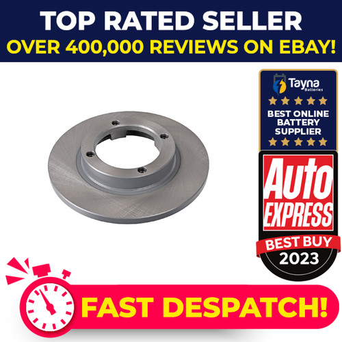 Brake discs pair - brake, fits