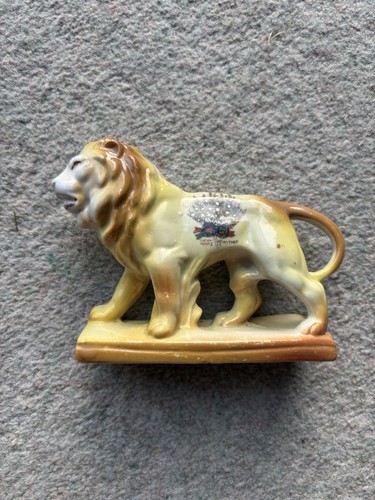 Antique blackpool lion - antique,