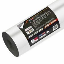 Erfurt Insulating Lining Paper Graphite 7.5M x 0.50M Coverage Wall Insulation