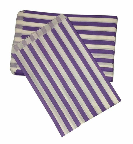 Candy stripe paper bags - candy,
