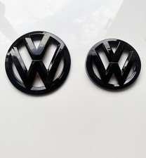 Volkswagen Golf MK6 (2010-2013) Full Set Replacement Badges Emblems Gloss Black 