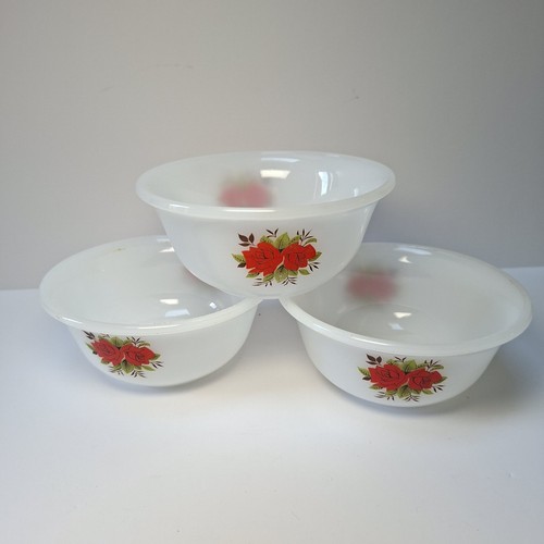 Vintage phoenix opalware red - vintage,