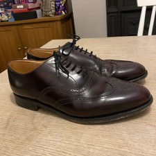 Mens Grenson Leather Brogue