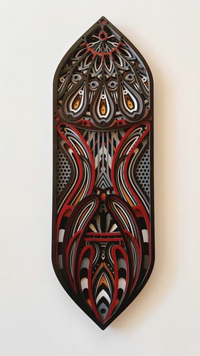 Multi layered wooden - 3d,