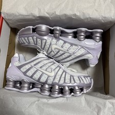 Size UK 6 - Nike Shox TL White Black Silver Grey Trainers Women’s - RRP £155!
