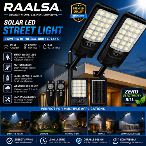 Solar street lights outdoor - solar,