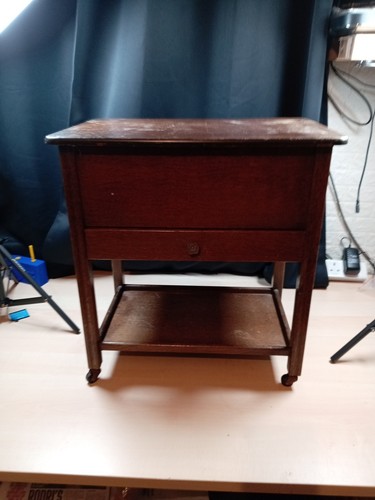 Vintage sewing trolley - vintage,