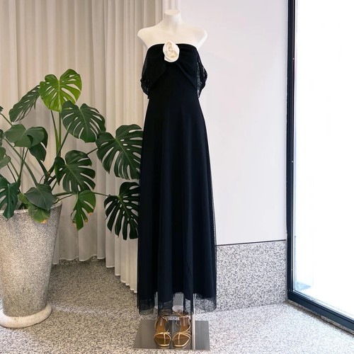 Bernadette black off shoulder - black,