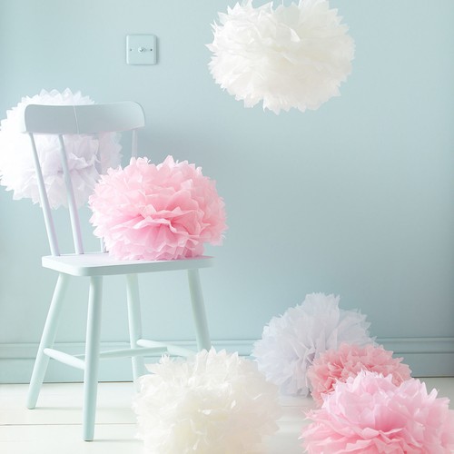 12pcs pink theme mixed tissue - pink,