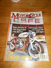 CLASSIC MOTORCYCLE MAGAZINE DEC 00, TRITON, NORTON DOMINATOR 99, TRIUMPH T100