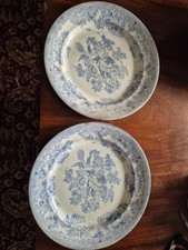2 X Antique Asiatic Pheasants