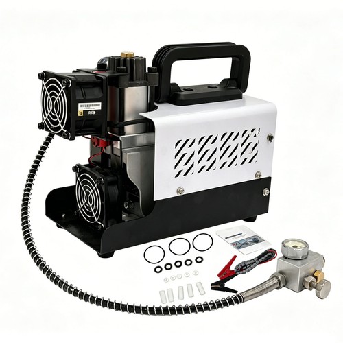 Upgraded pcp air compressor - upgraded,