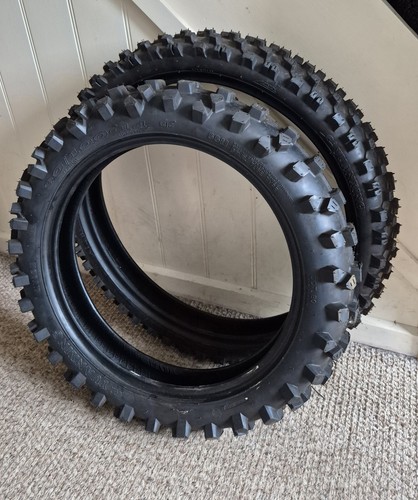 Big wheel pitbike tyres pair - big,