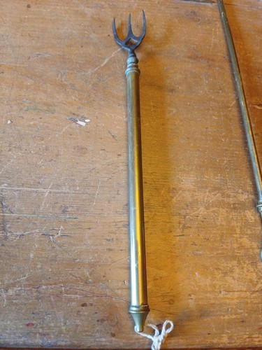 Vintage brass iron - brass,