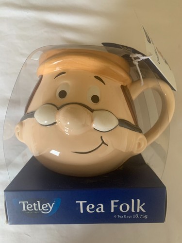 Tetley tea folk mug - folk,