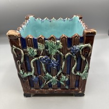 Majolica Cache Pot / Jardinere