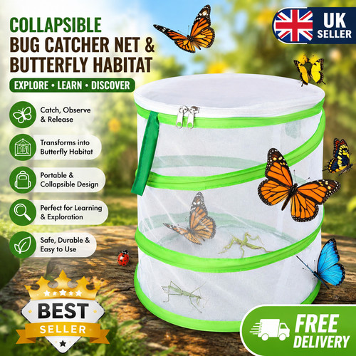 Butterfly rearing habitat cage - rearing,