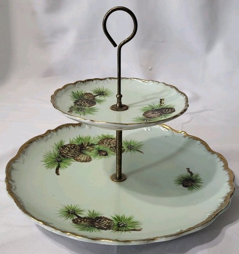 Vintage tier display plate - vintage,