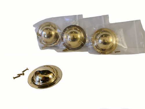 Set large brass bowler - 4,